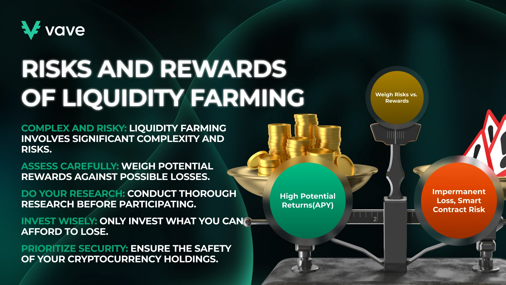 Risk and rewards of liquidity farming