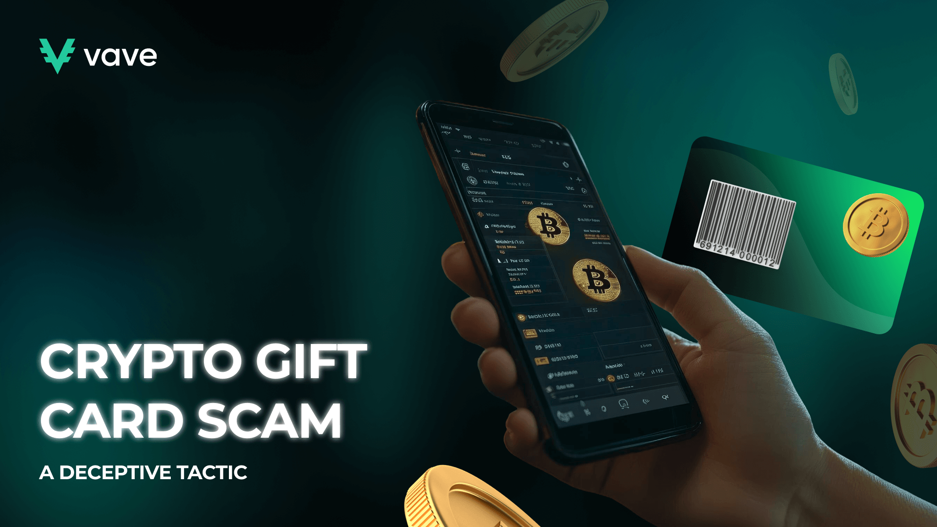 Crypto gift card scam