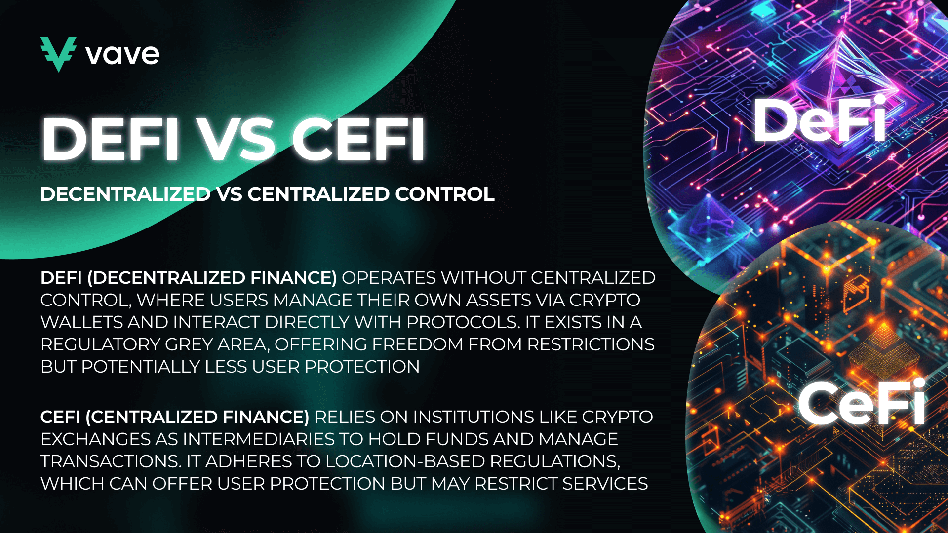 DEFI VS CEFI