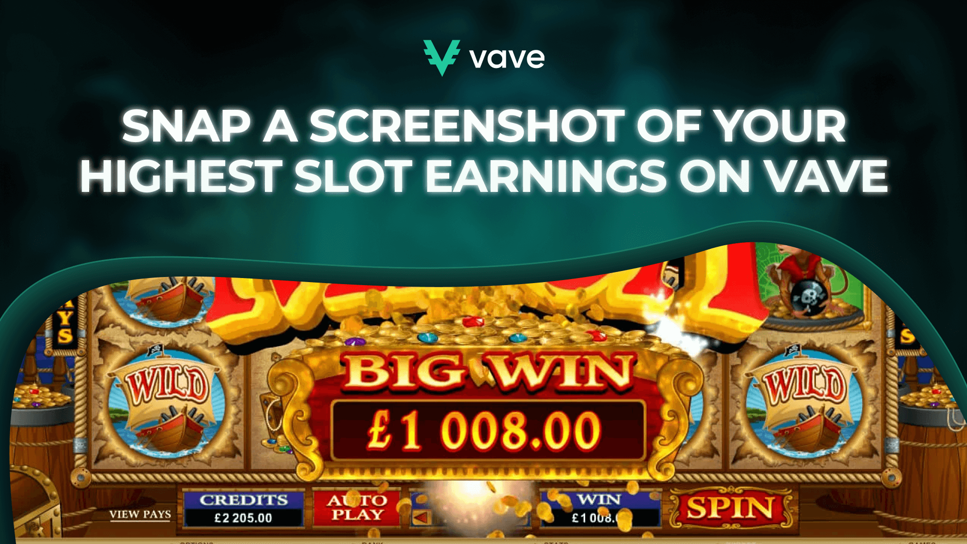 Gear Up for Glory: Vave’s October Slots Tournament