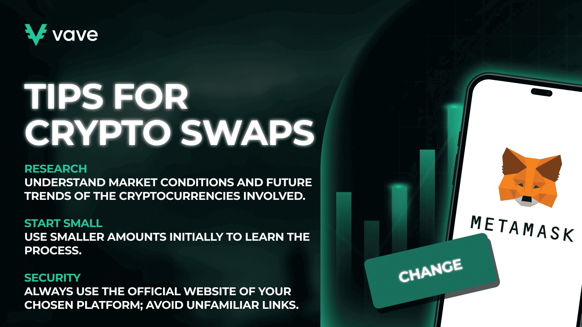 Tips for crypto swaps