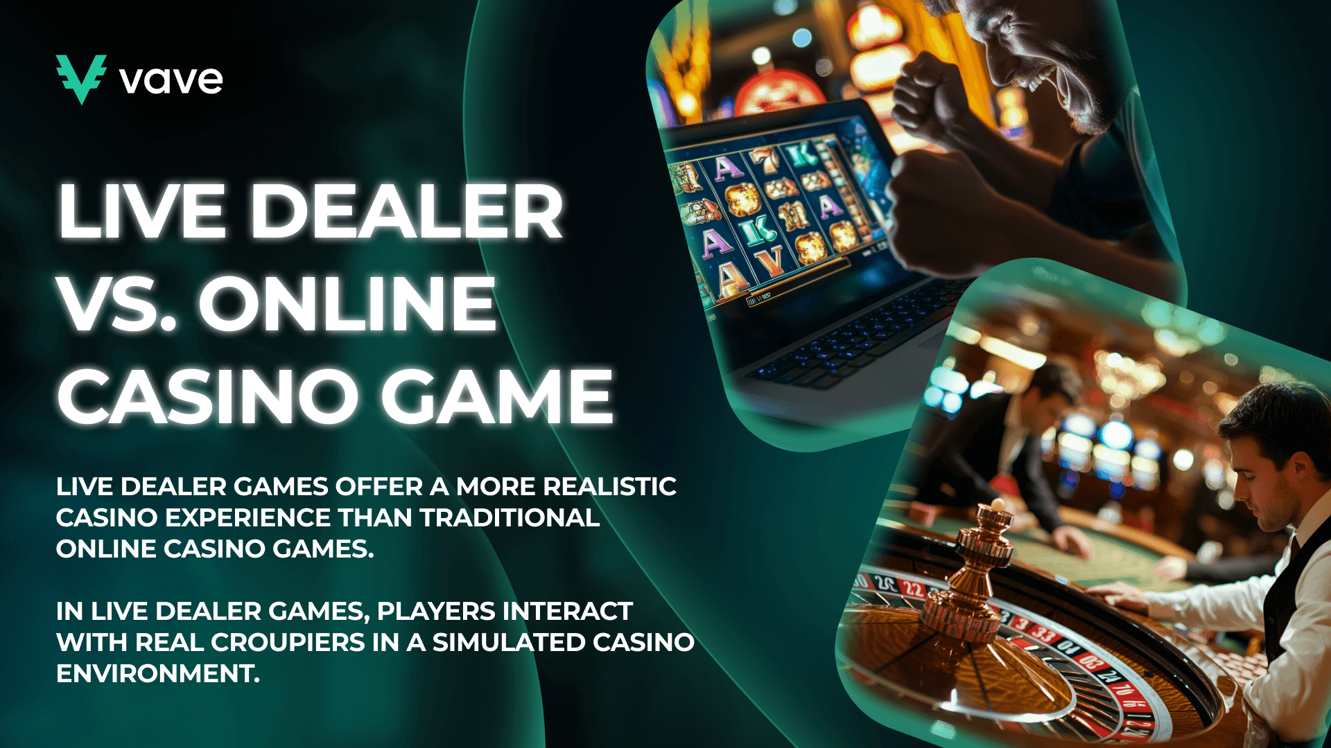 Live dealer vs online casino games