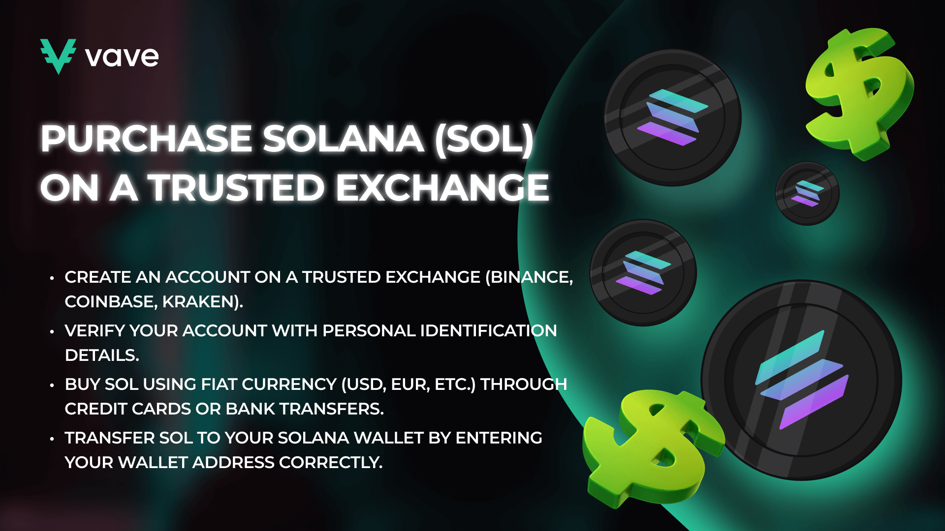 Buying Solana on trusted exchanges